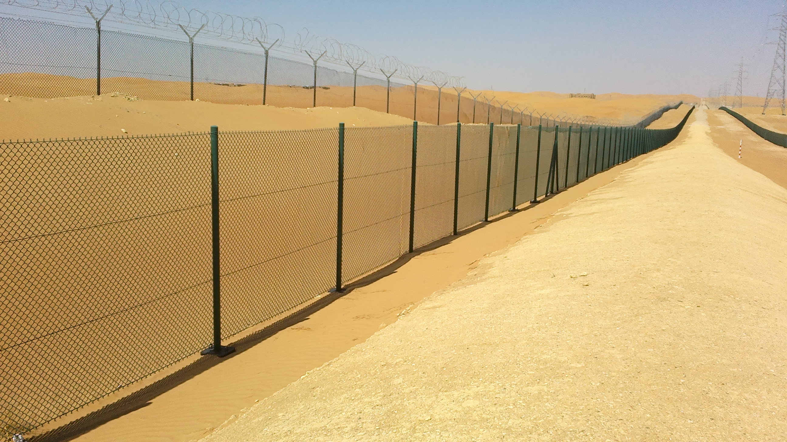 Chain Link Fence System UAE